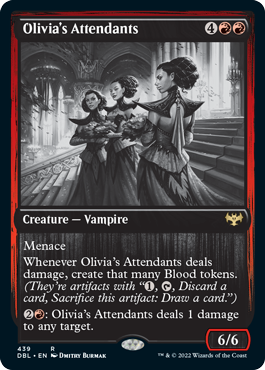 Olivia's Attendants [Innistrad: Double Feature] | Exor Games Dartmouth