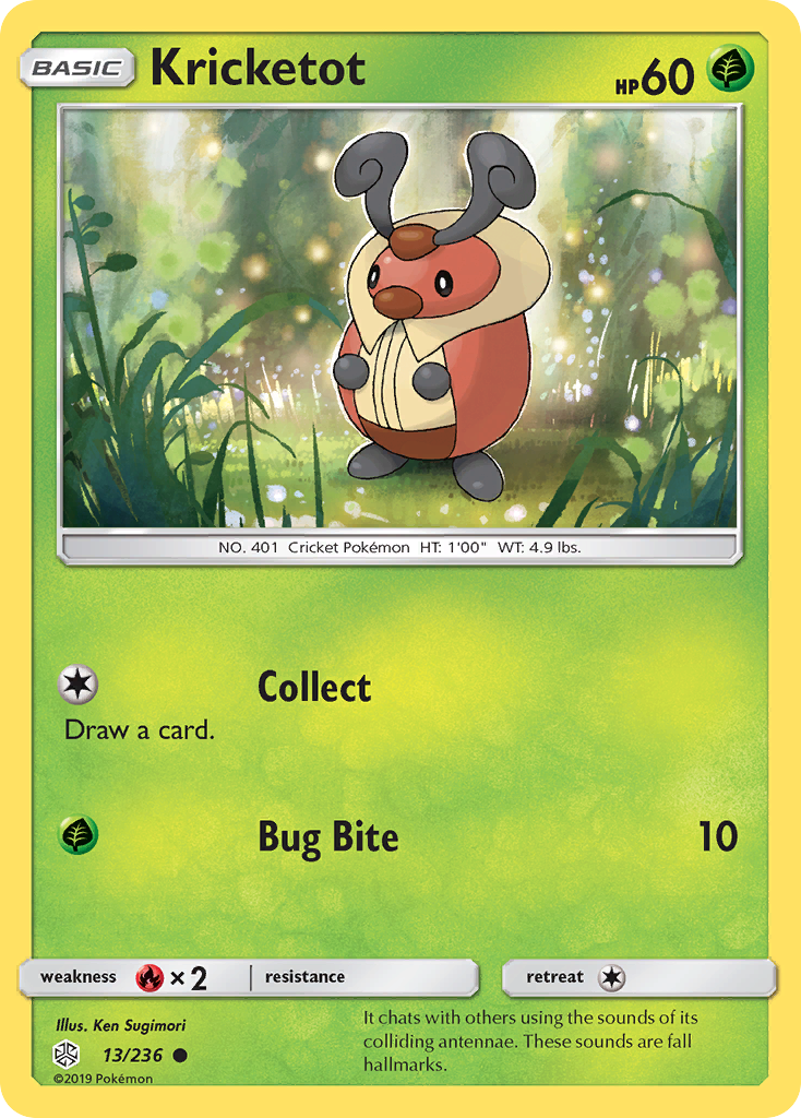 Kricketot (13/236) [Sun & Moon: Cosmic Eclipse] | Exor Games Dartmouth