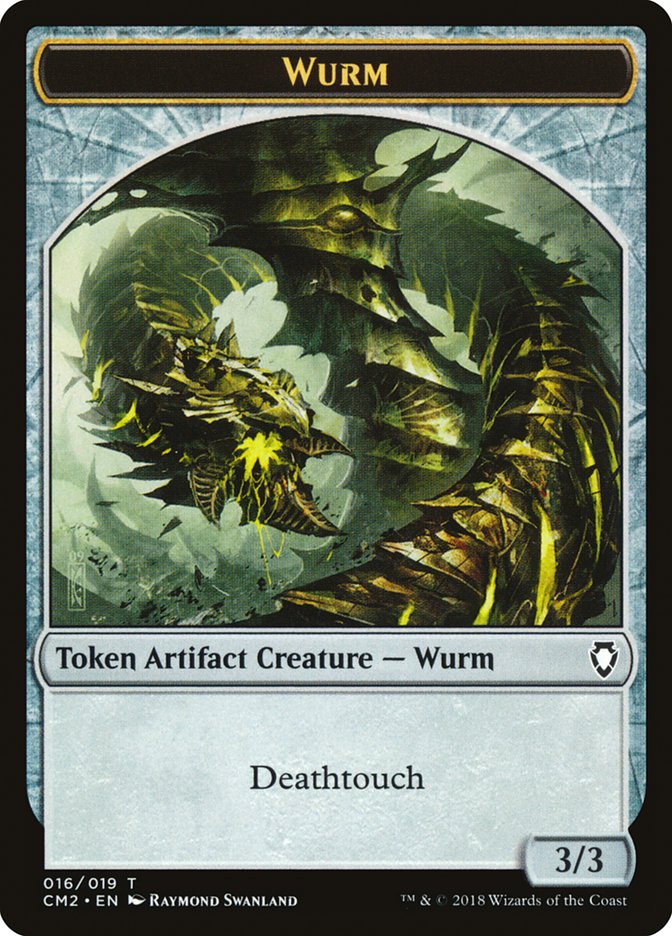 Wurm (Deathtouch) [Commander Anthology Volume II Tokens] | Exor Games Dartmouth