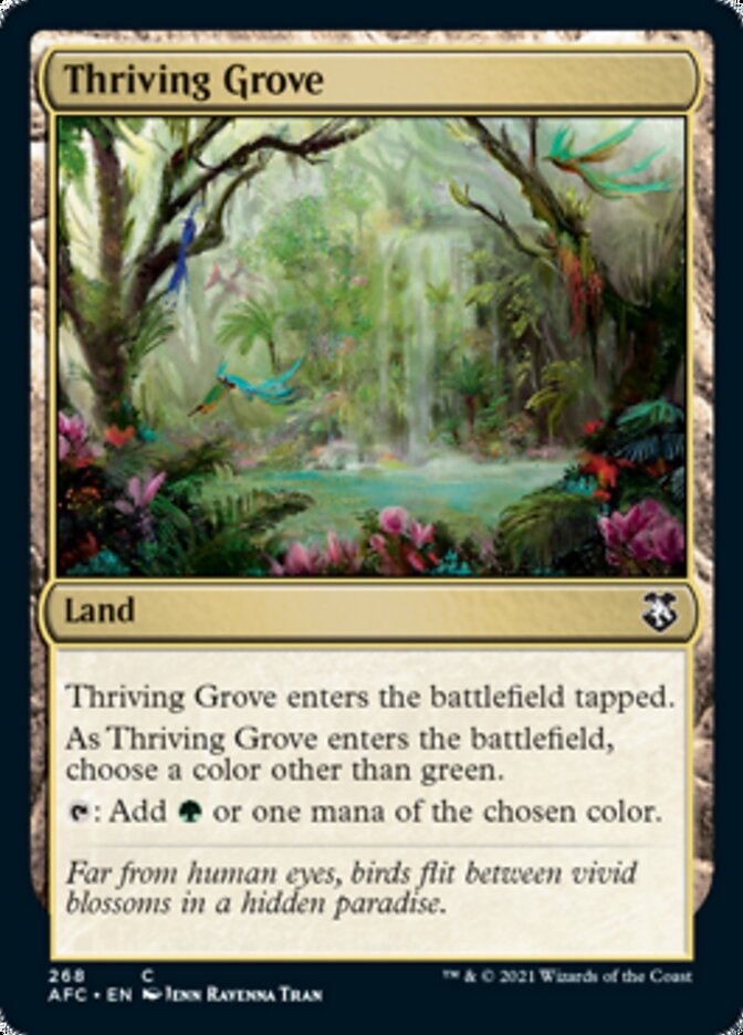 Thriving Grove [Dungeons & Dragons: Adventures in the Forgotten Realms Commander] | Exor Games Dartmouth