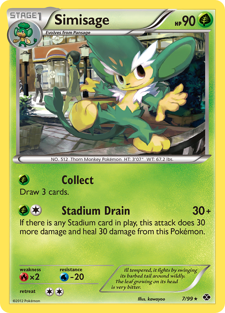 Simisage (7/99) [Black & White: Next Destinies] | Exor Games Dartmouth