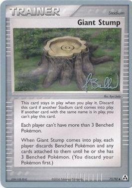 Giant Stump (75/92) (Eeveelutions - Jimmy Ballard) [World Championships 2006] | Exor Games Dartmouth