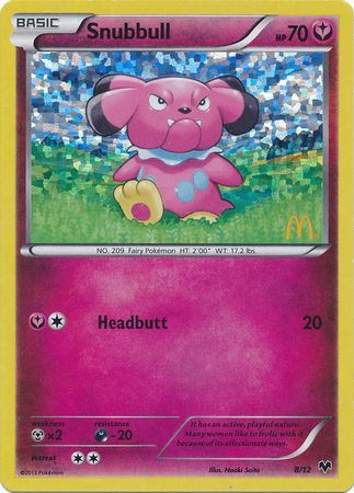 Snubbull (8/12) [McDonald's Promos: 2014 Collection] | Exor Games Dartmouth