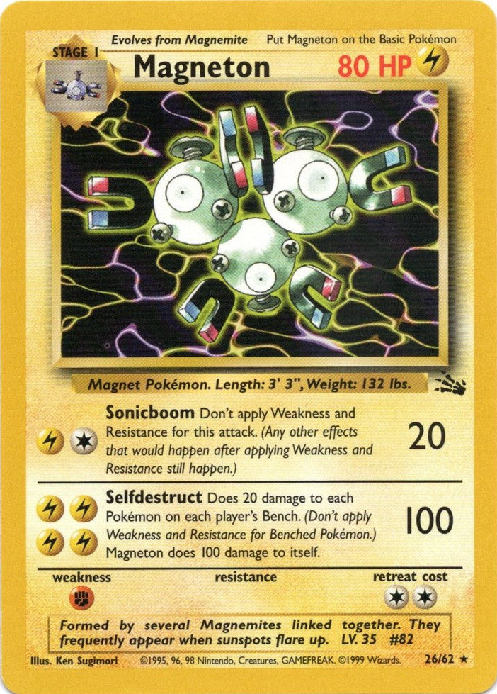 Magneton (26/62) [Fossil Unlimited] | Exor Games Dartmouth