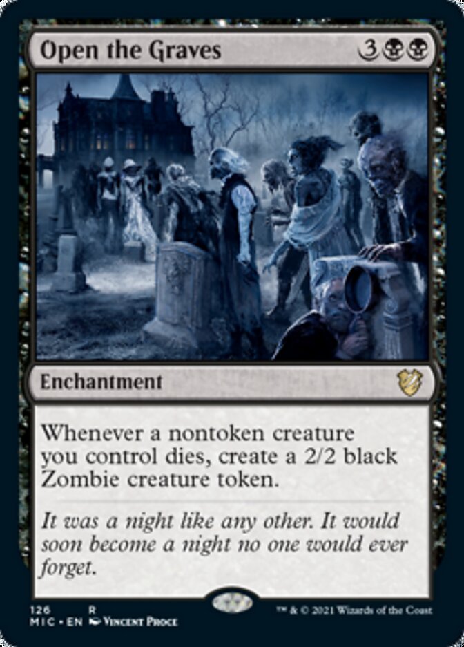 Open the Graves [Innistrad: Midnight Hunt Commander] | Exor Games Dartmouth