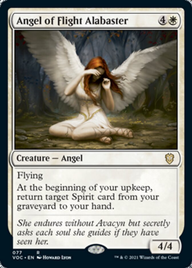 Angel of Flight Alabaster [Innistrad: Crimson Vow Commander] | Exor Games Dartmouth