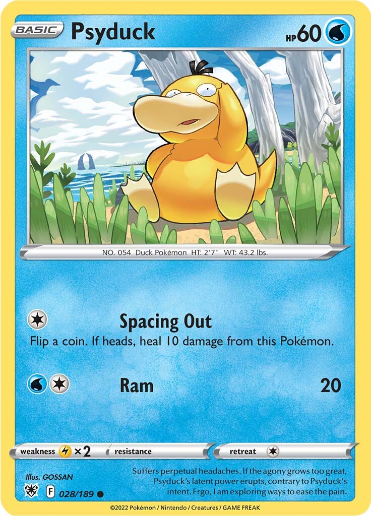 Psyduck (028/189) [Sword & Shield: Astral Radiance] | Exor Games Dartmouth