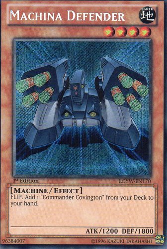 Machina Defender [LCYW-EN170] Secret Rare | Exor Games Dartmouth