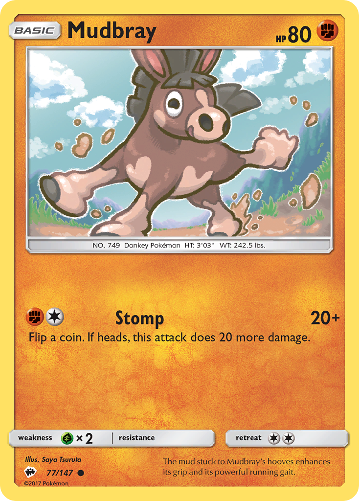 Mudbray (77/147) [Sun & Moon: Burning Shadows] | Exor Games Dartmouth