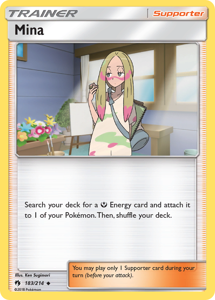 Mina (183/214) [Sun & Moon: Lost Thunder] | Exor Games Dartmouth