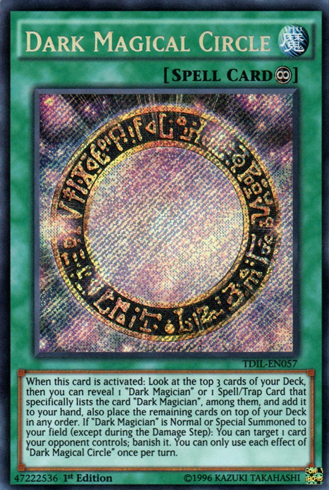 Dark Magical Circle [TDIL-EN057] Secret Rare | Exor Games Dartmouth