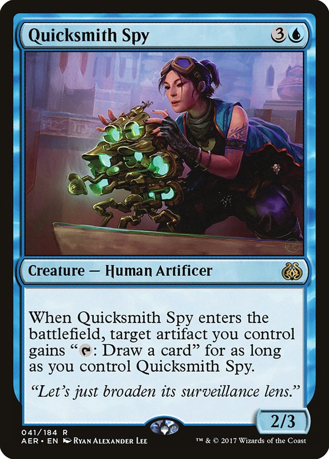 Quicksmith Spy [Aether Revolt] | Exor Games Dartmouth