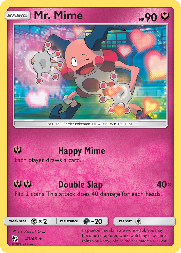 Mr. Mime (43/68) [Sun & Moon: Hidden Fates] | Exor Games Dartmouth