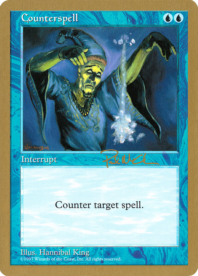 Counterspell (Paul McCabe) [World Championship Decks 1997] | Exor Games Dartmouth