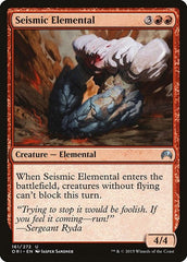 Seismic Elemental [Magic Origins] | Exor Games Dartmouth