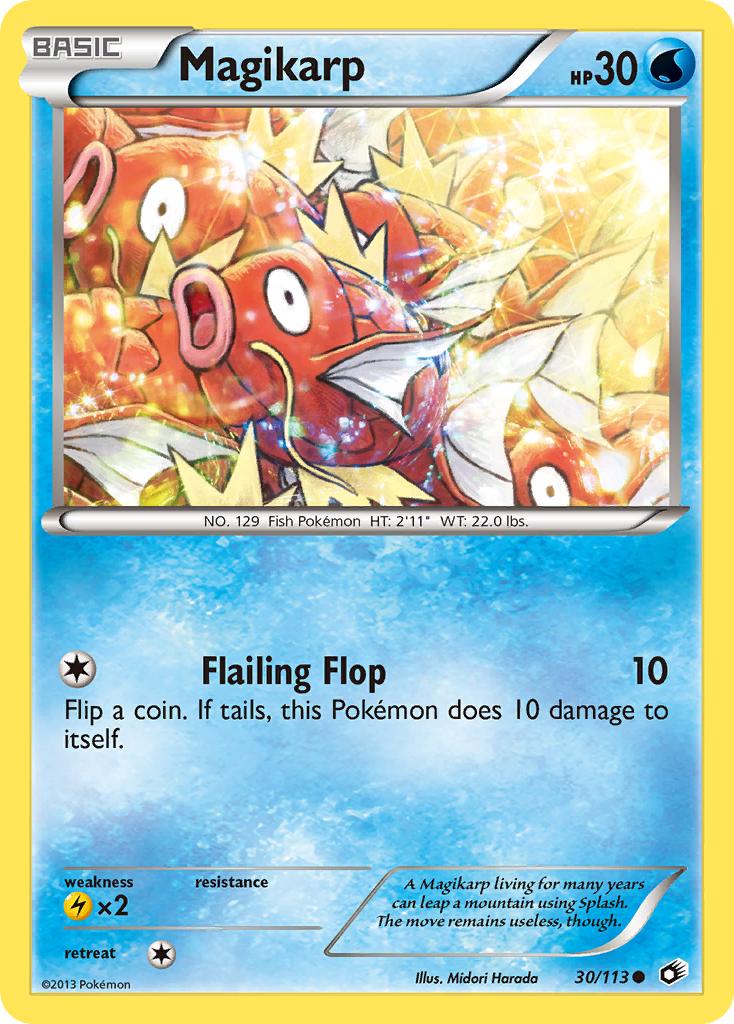 Magikarp (30/113) [Black & White: Legendary Treasures] | Exor Games Dartmouth