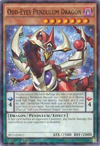 Odd-Eyes Pendulum Dragon [SP15-EN012] Shatterfoil Rare | Exor Games Dartmouth