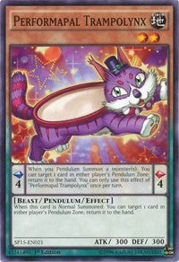 Performapal Trampolynx [SP15-EN021] Common | Exor Games Dartmouth