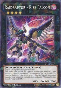 Raidraptor - Rise Falcon [SP15-EN037] Shatterfoil Rare | Exor Games Dartmouth
