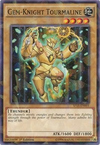 Gem-Knight Tourmaline [SP15-EN001] Shatterfoil Rare | Exor Games Dartmouth