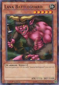 Lava Battleguard [SP15-EN003] Shatterfoil Rare | Exor Games Dartmouth