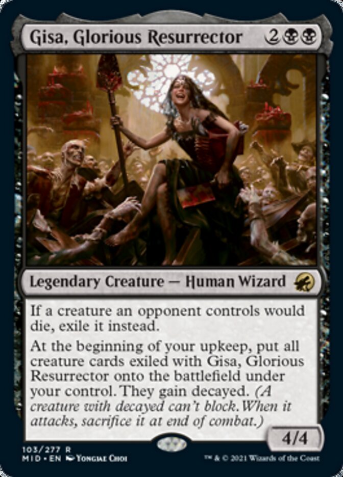 Gisa, Glorious Resurrector [Innistrad: Midnight Hunt] | Exor Games Dartmouth