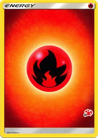 Fire Energy (Charizard Stamp #35) [Battle Academy 2020] | Exor Games Dartmouth