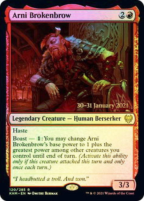 Arni Brokenbrow  [Kaldheim Prerelease Promos] | Exor Games Dartmouth