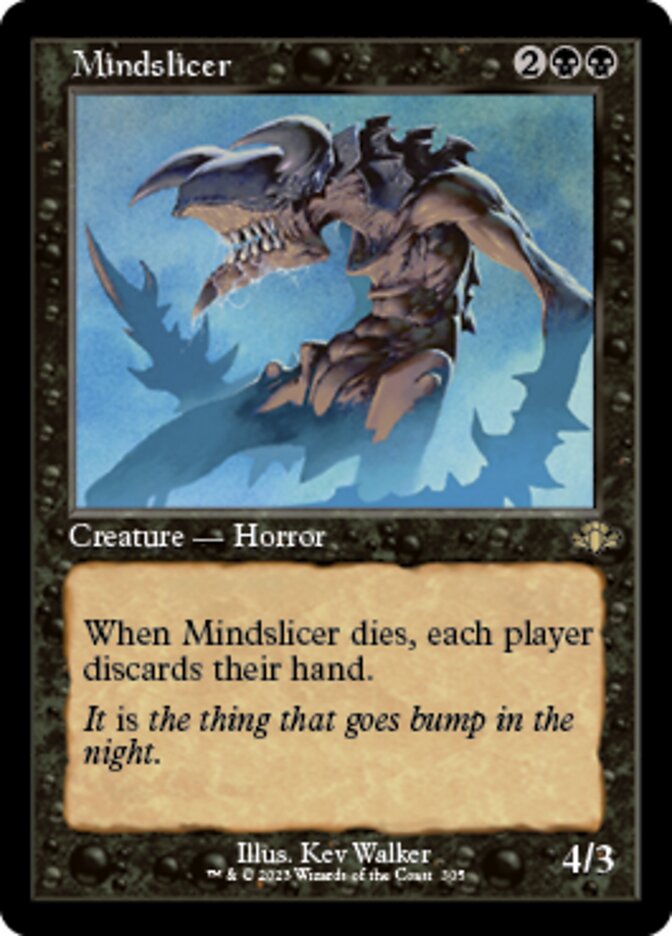 Mindslicer (Retro) [Dominaria Remastered] | Exor Games Dartmouth