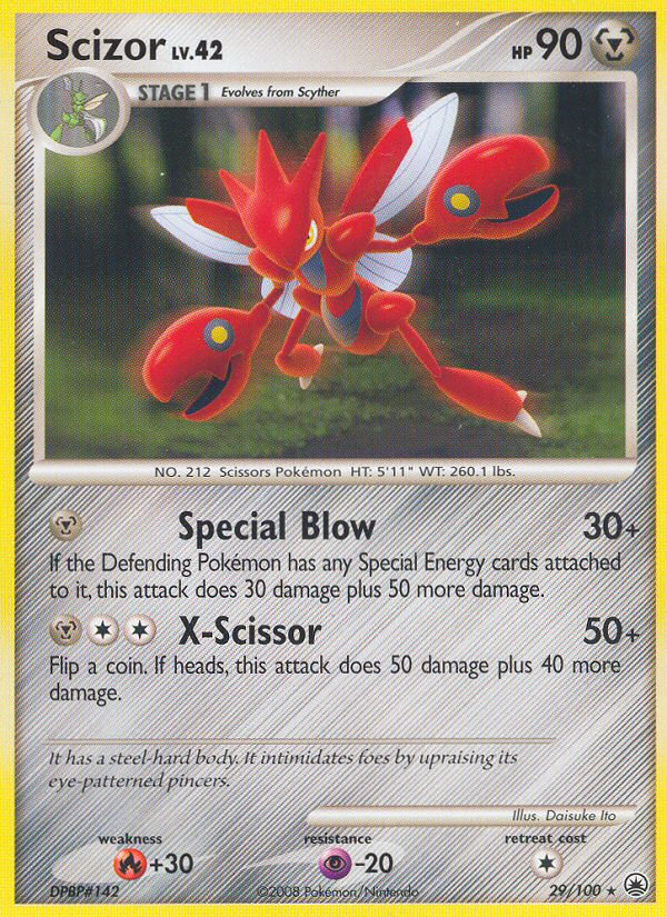 Scizor (29/100) [Diamond & Pearl: Majestic Dawn] | Exor Games Dartmouth