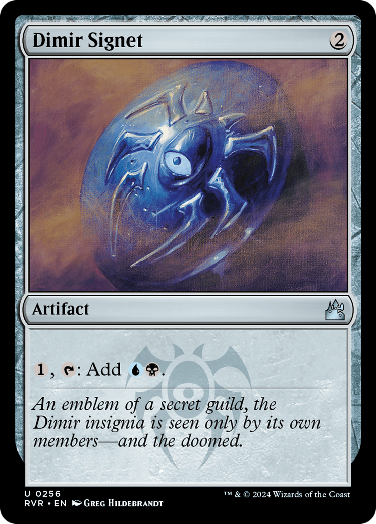 Dimir Signet [Ravnica Remastered] | Exor Games Dartmouth