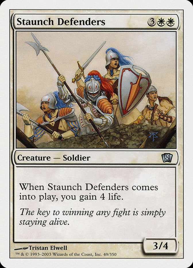 Staunch Defenders [Eighth Edition] | Exor Games Dartmouth