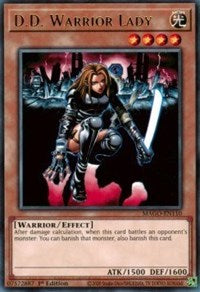 D.D. Warrior Lady [MAGO-EN110] Rare | Exor Games Dartmouth