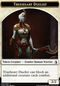 Trueheart Duelist // Snake Token [Amonkhet Tokens] | Exor Games Dartmouth