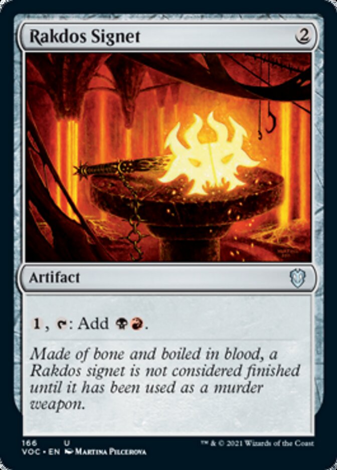 Rakdos Signet [Innistrad: Crimson Vow Commander] | Exor Games Dartmouth