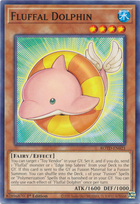 Fluffal Dolphin [ROTD-EN021] Common | Exor Games Dartmouth