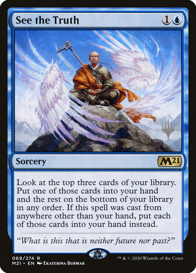 See the Truth (Promo Pack) [Core Set 2021 Promos] | Exor Games Dartmouth