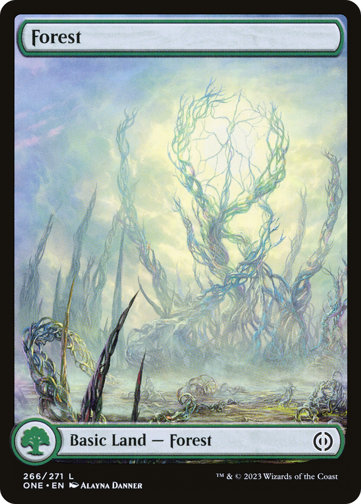 Forest (266) (Full-Art) [Phyrexia: All Will Be One] | Exor Games Dartmouth