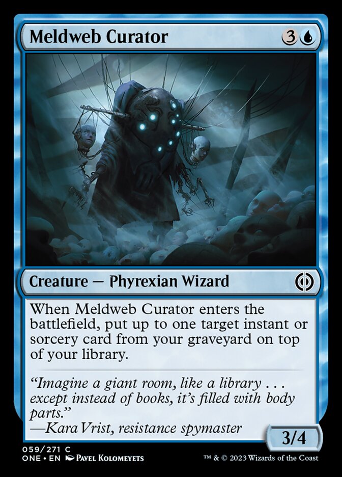 Meldweb Curator [Phyrexia: All Will Be One] | Exor Games Dartmouth