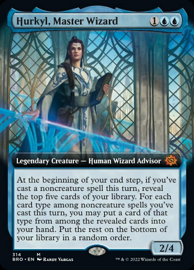 Hurkyl, Master Wizard (Extended Art) [The Brothers' War] | Exor Games Dartmouth