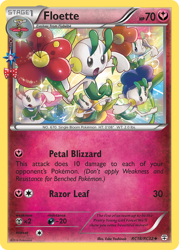 Floette (RC18/RC32) [XY: Generations] | Exor Games Dartmouth