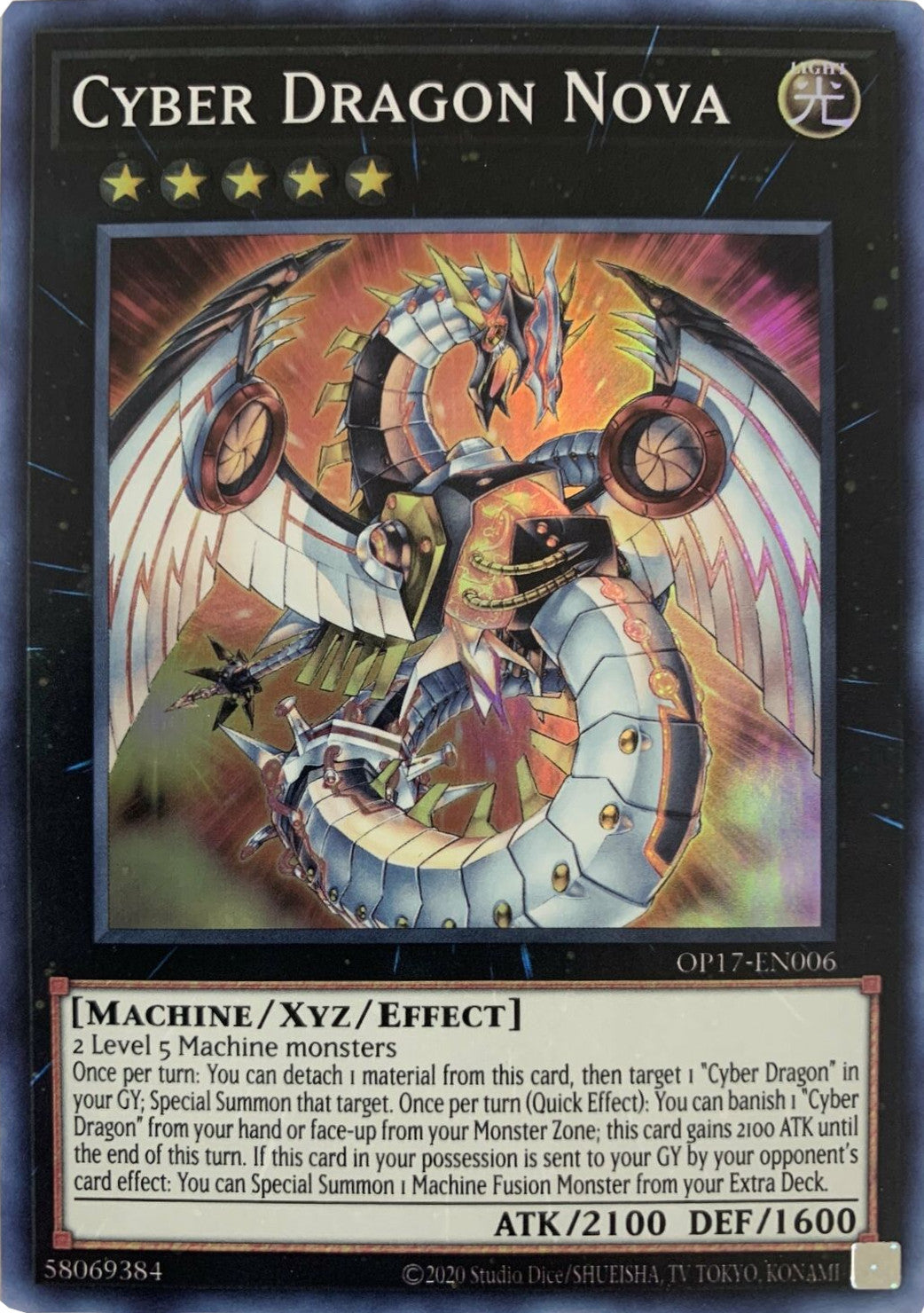 Cyber Dragon Nova [OP17-EN006] Super Rare | Exor Games Dartmouth