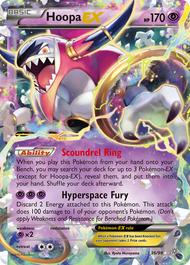 Hoopa EX (36/98) [XY: Ancient Origins] | Exor Games Dartmouth