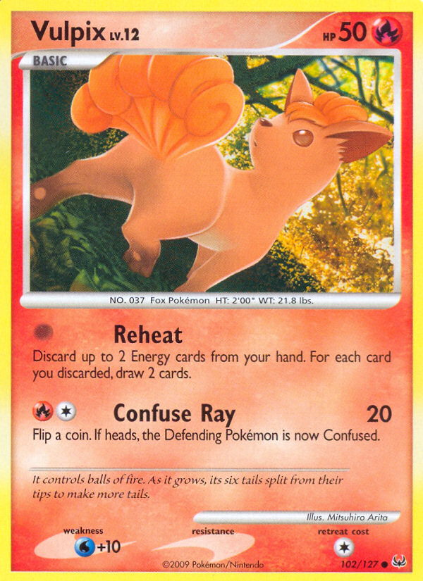 Vulpix (102/127) [Platinum: Base Set] | Exor Games Dartmouth