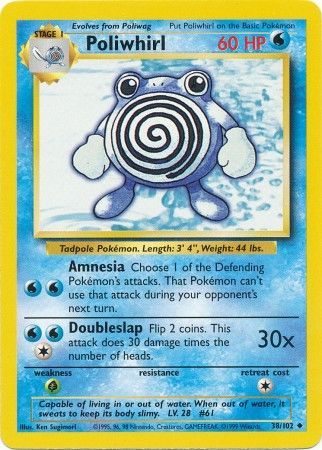 Poliwhirl (38/102) [Base Set Unlimited] | Exor Games Dartmouth