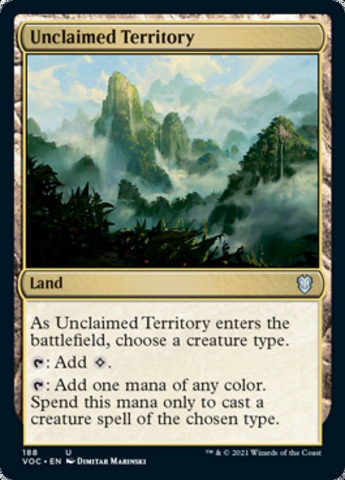 Unclaimed Territory [Innistrad: Crimson Vow Commander] | Exor Games Dartmouth