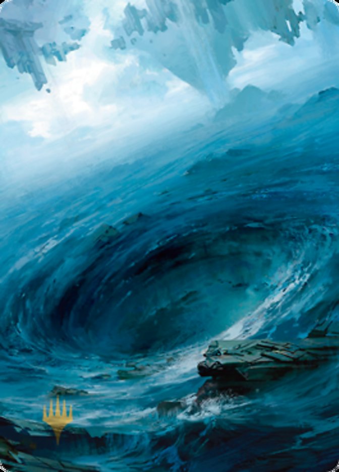 Island 3 Art Card (Gold-Stamped Signature) [Zendikar Rising Art Series] | Exor Games Dartmouth
