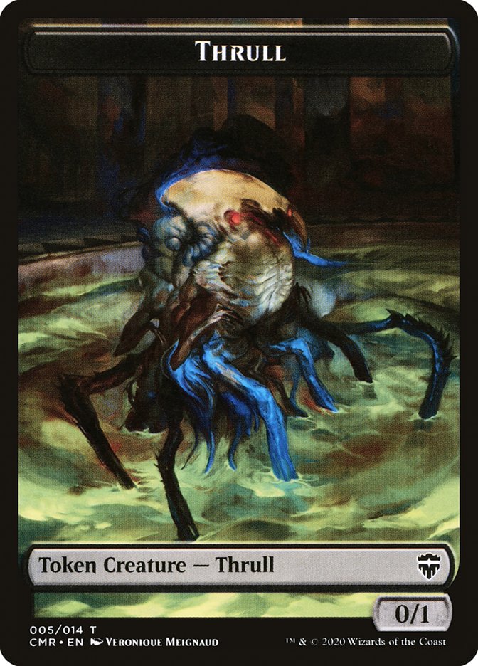 Thrull // Treasure Token [Commander Legends Tokens] | Exor Games Dartmouth