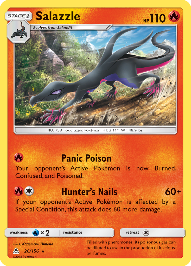 Salazzle (26/156) [Sun & Moon: Ultra Prism] | Exor Games Dartmouth