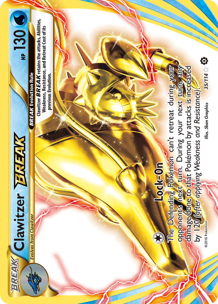 Clawitzer BREAK (35/114) [XY: Steam Siege] | Exor Games Dartmouth